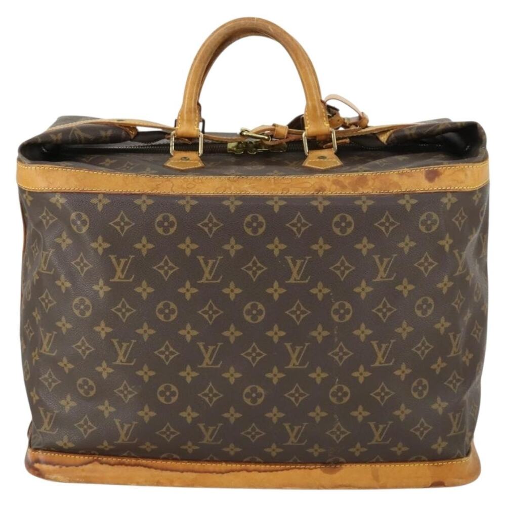 Louis Vuitton Monogram Cruiser Bag 50 Boston Bag Brown